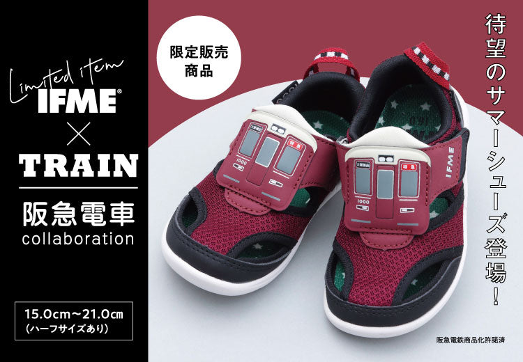 4月10日(金)AM10:00発売】「IFME×阪急電車」初となるサマーシューズが