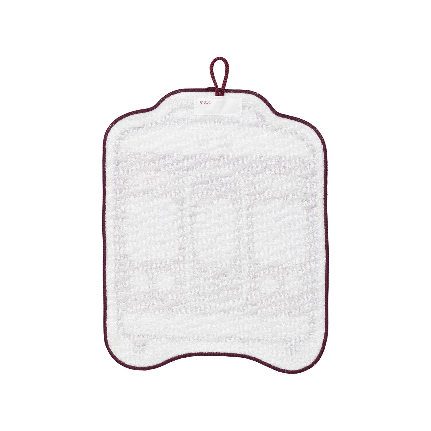 ループ付きダイカットタオル