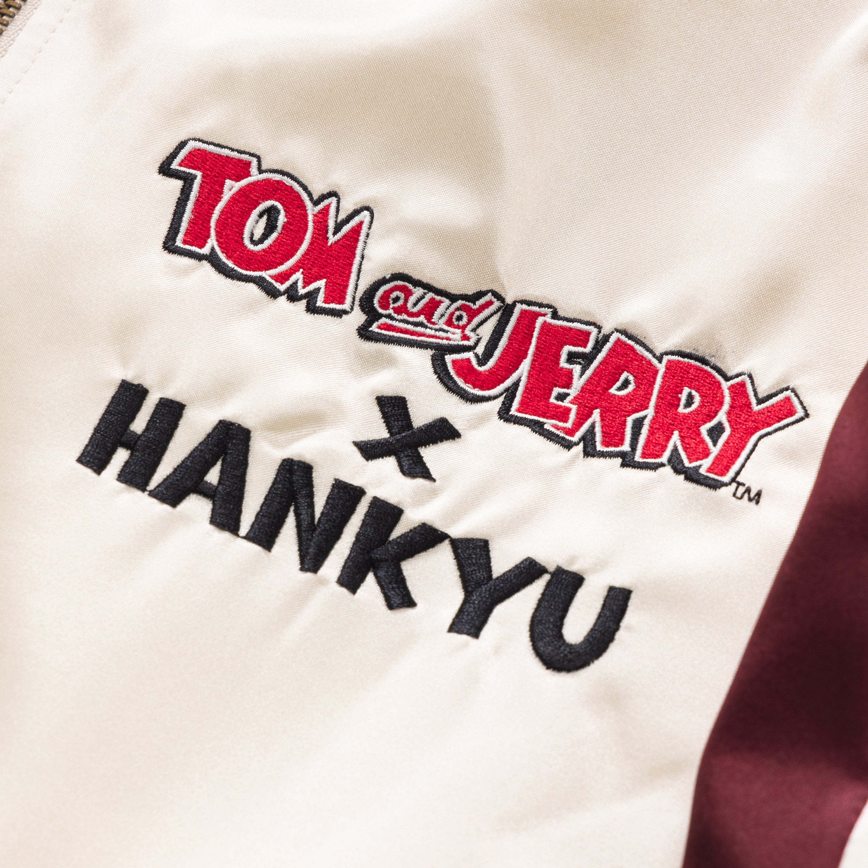 【キャンセル分再販売】トムとジェリー×阪急電車 スカジャン