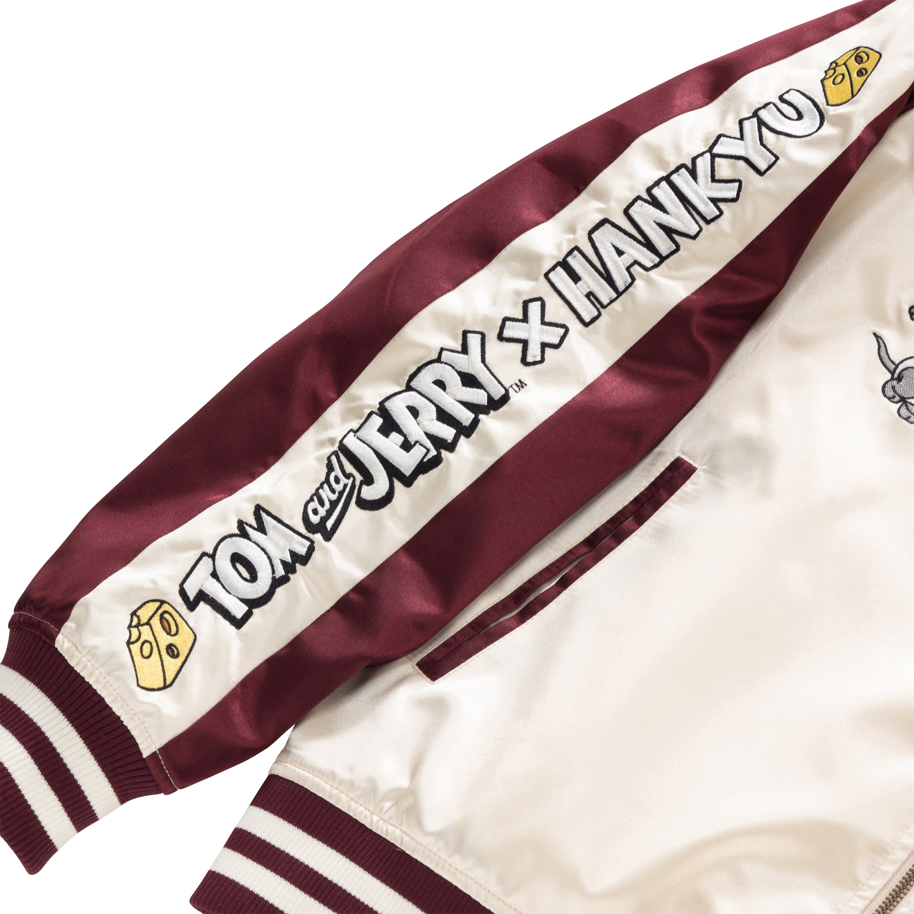 【キャンセル分再販売】トムとジェリー×阪急電車 スカジャン