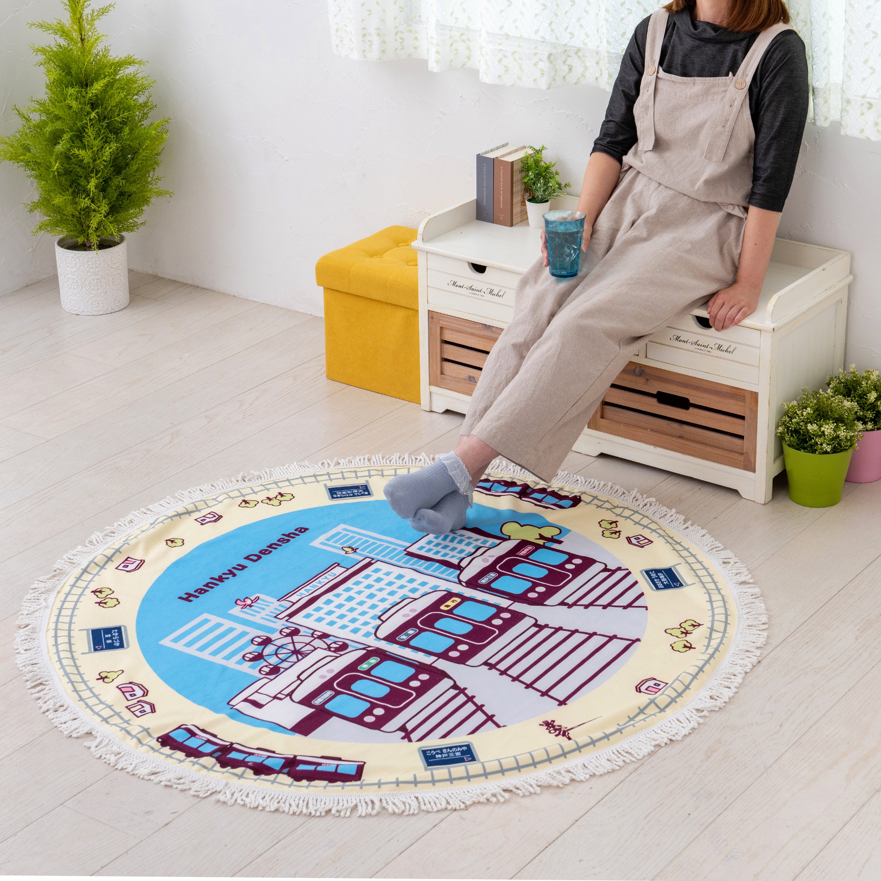 ラウンドケット(3線柄)