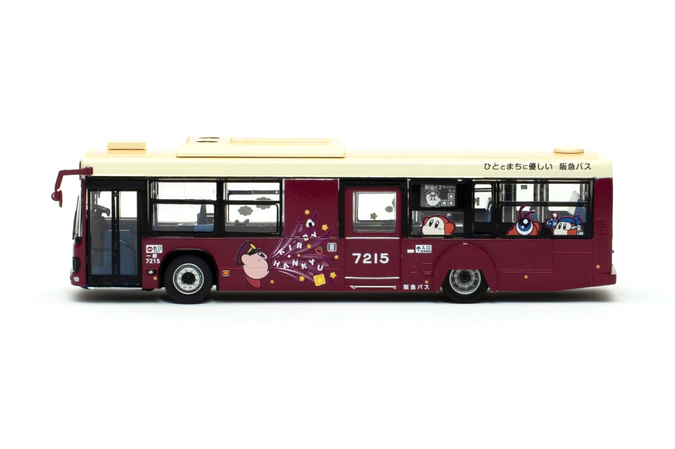 【受注生産】ザ・バスコレクション80 阪急バス 7215号車(吹田)「星のカービィ×阪急電車」ラッピング