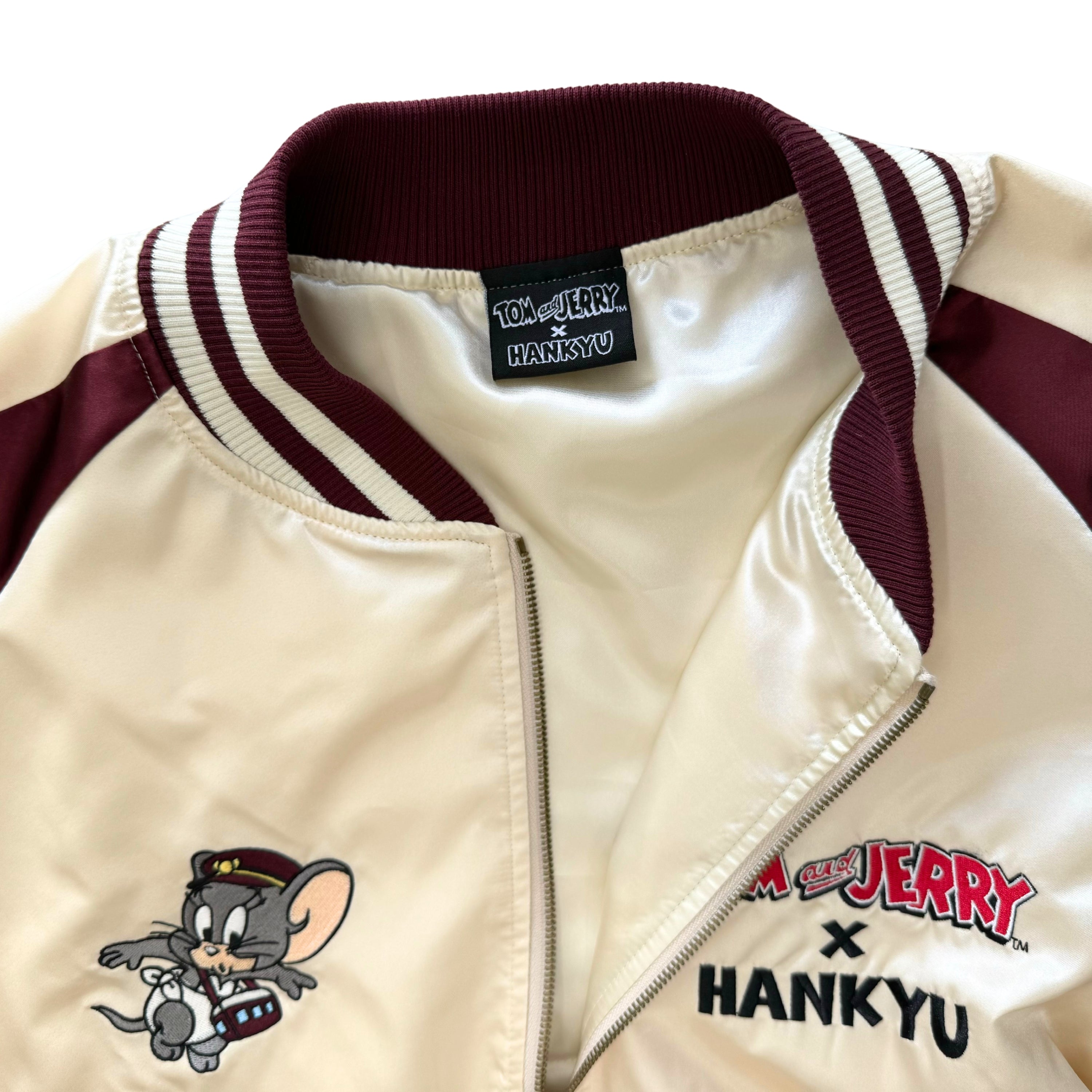 【キャンセル分再販売】トムとジェリー×阪急電車 スカジャン