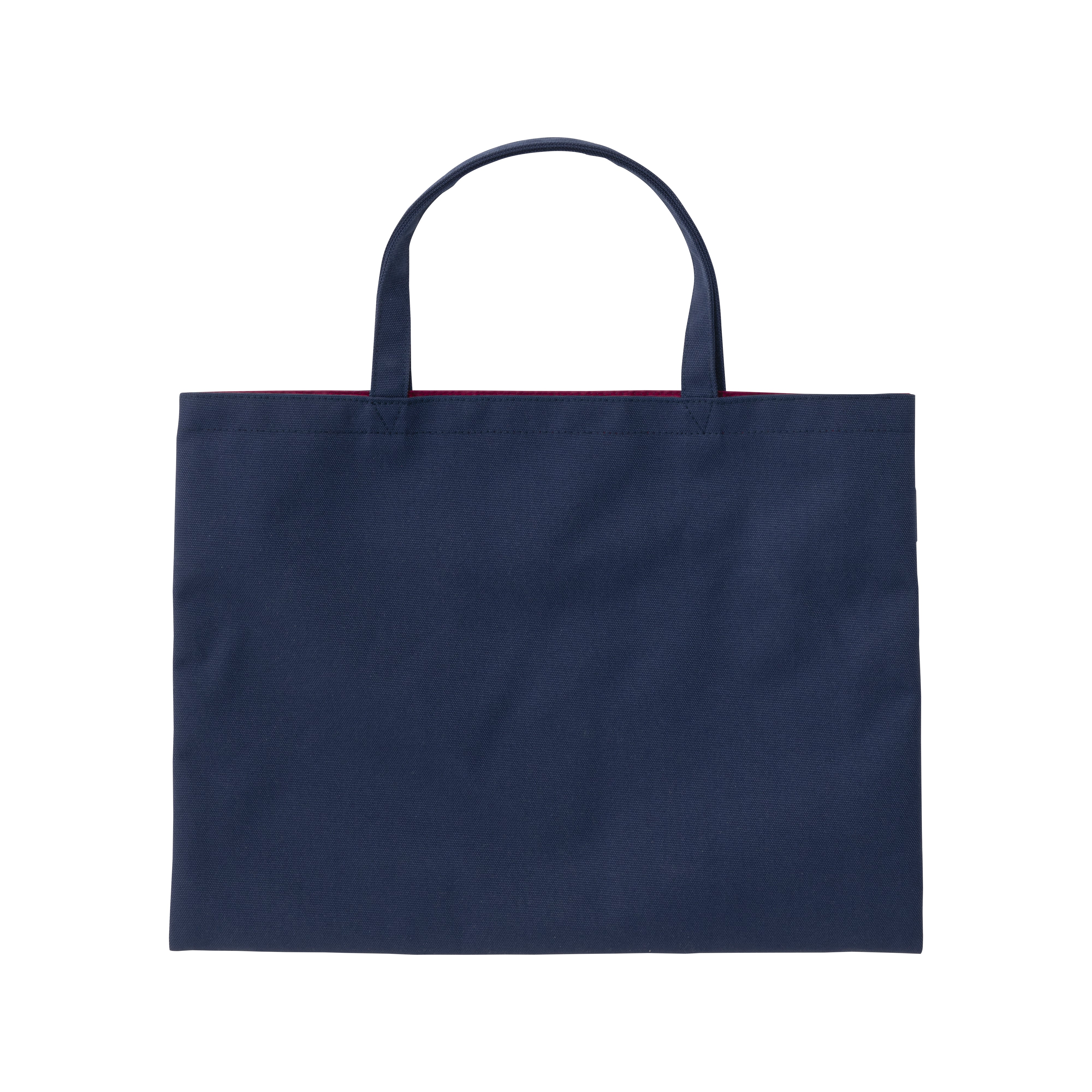 レッスンバッグ(紺白ボーダー)