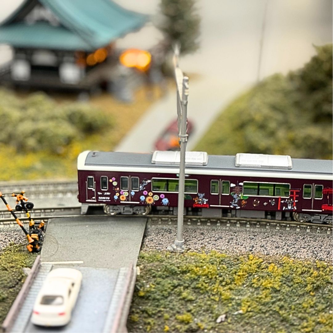 【キャンセル分再販売】【特典つき】鉄道模型阪急1300系(京都線・トムとジェリー号)8両編成セット(動力付き)