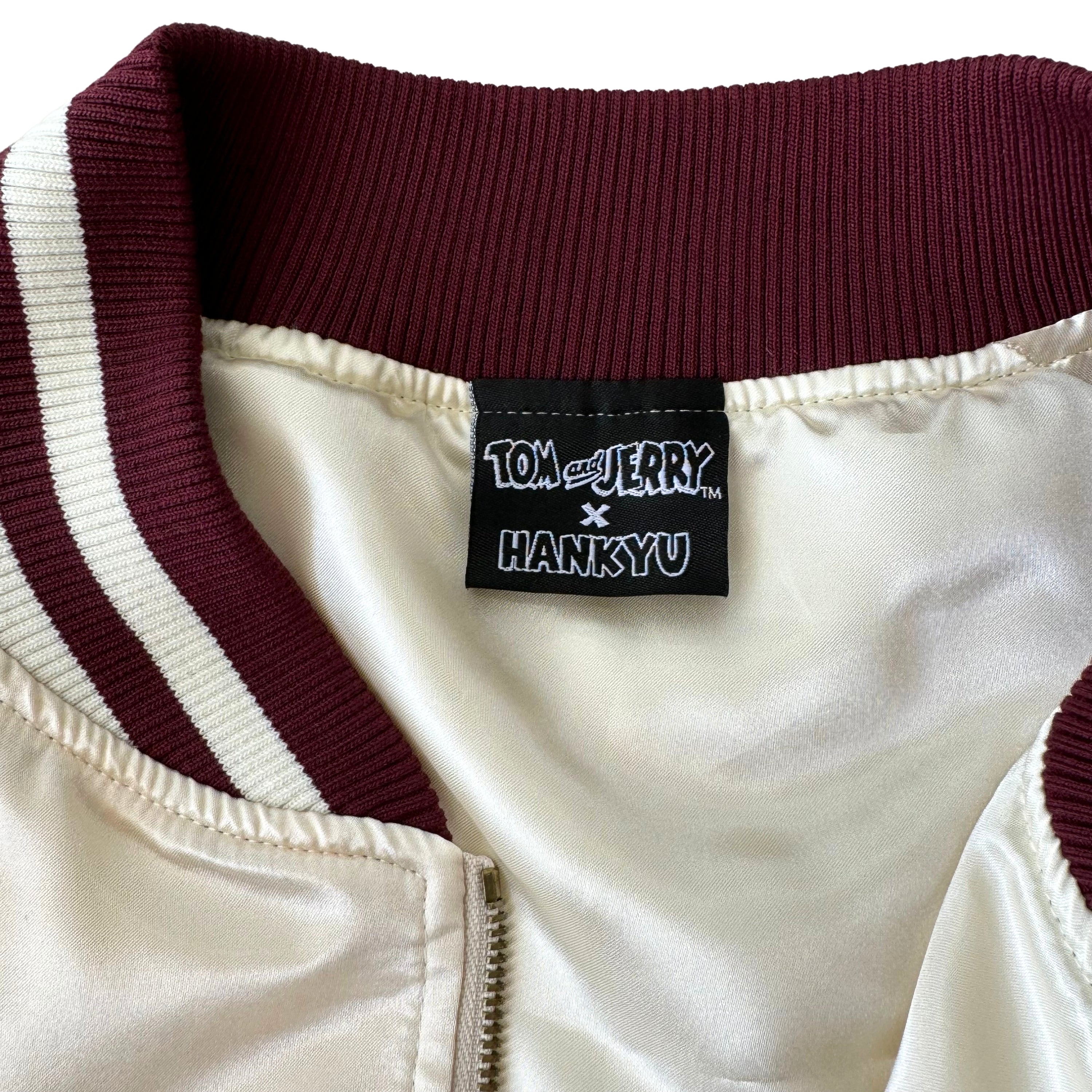 【キャンセル分再販売】トムとジェリー×阪急電車 スカジャン