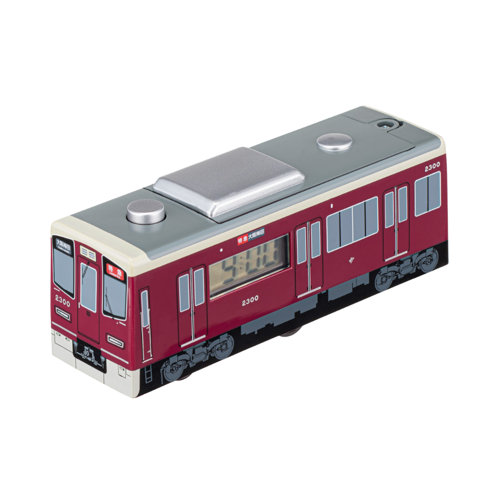 阪急電車型　置き時計 阪急電車 新2300系目覚まし時計（動クロック）