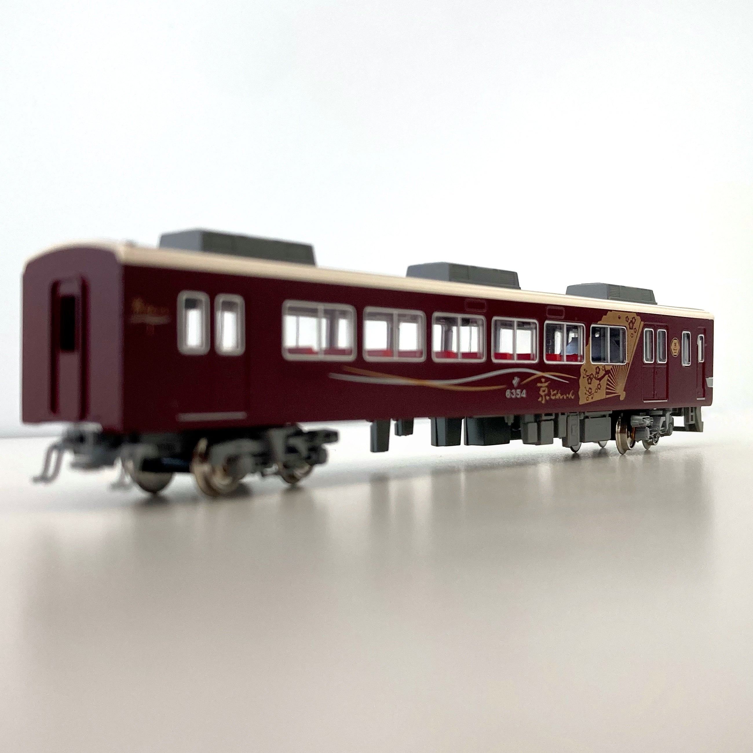 さらば京とれいん6300系(大阪方先頭車)Nゲージディスプレイモデル