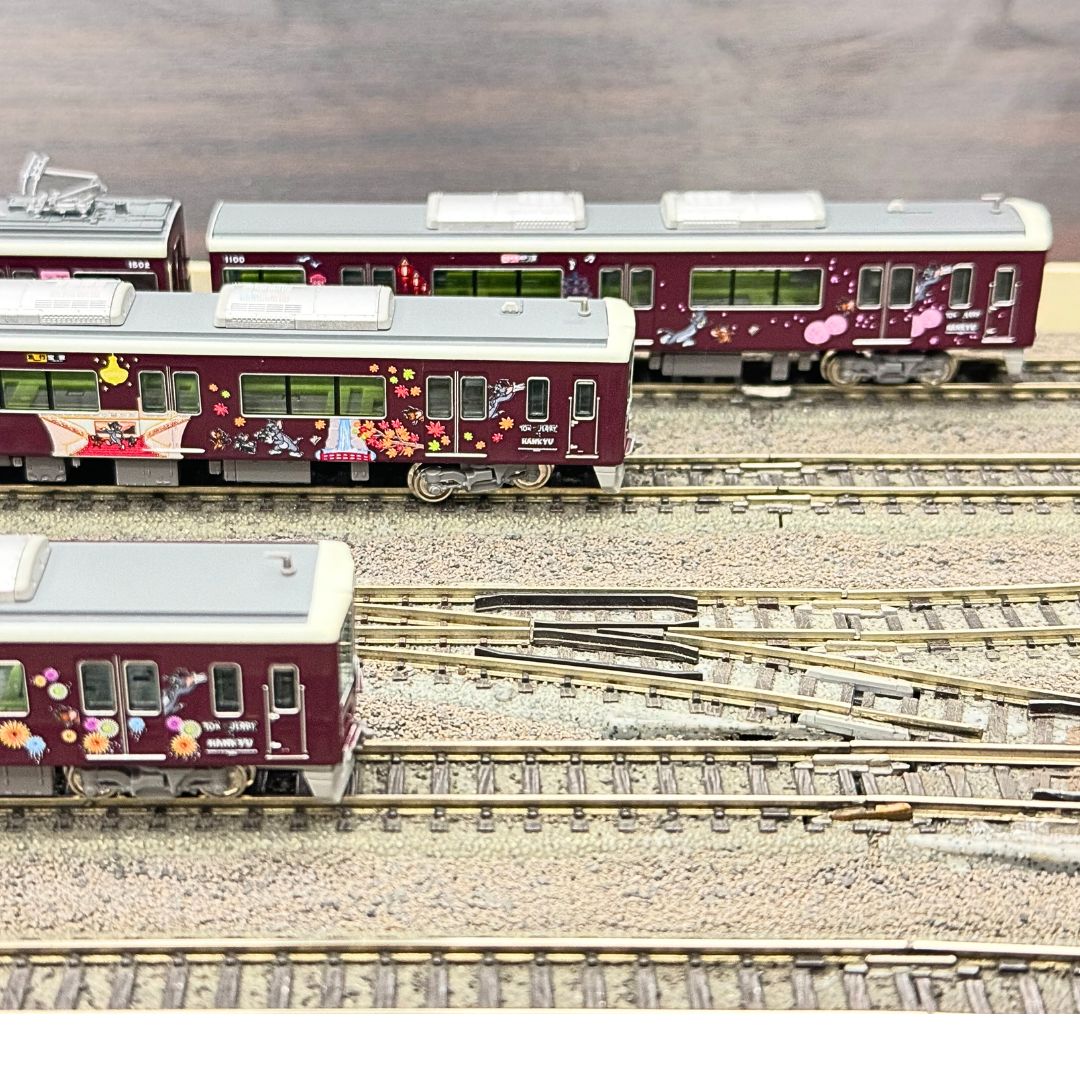 【キャンセル分再販売】【特典つき】鉄道模型阪急1000系(神戸線・トムとジェリー号)8両編成セット(動力付き)