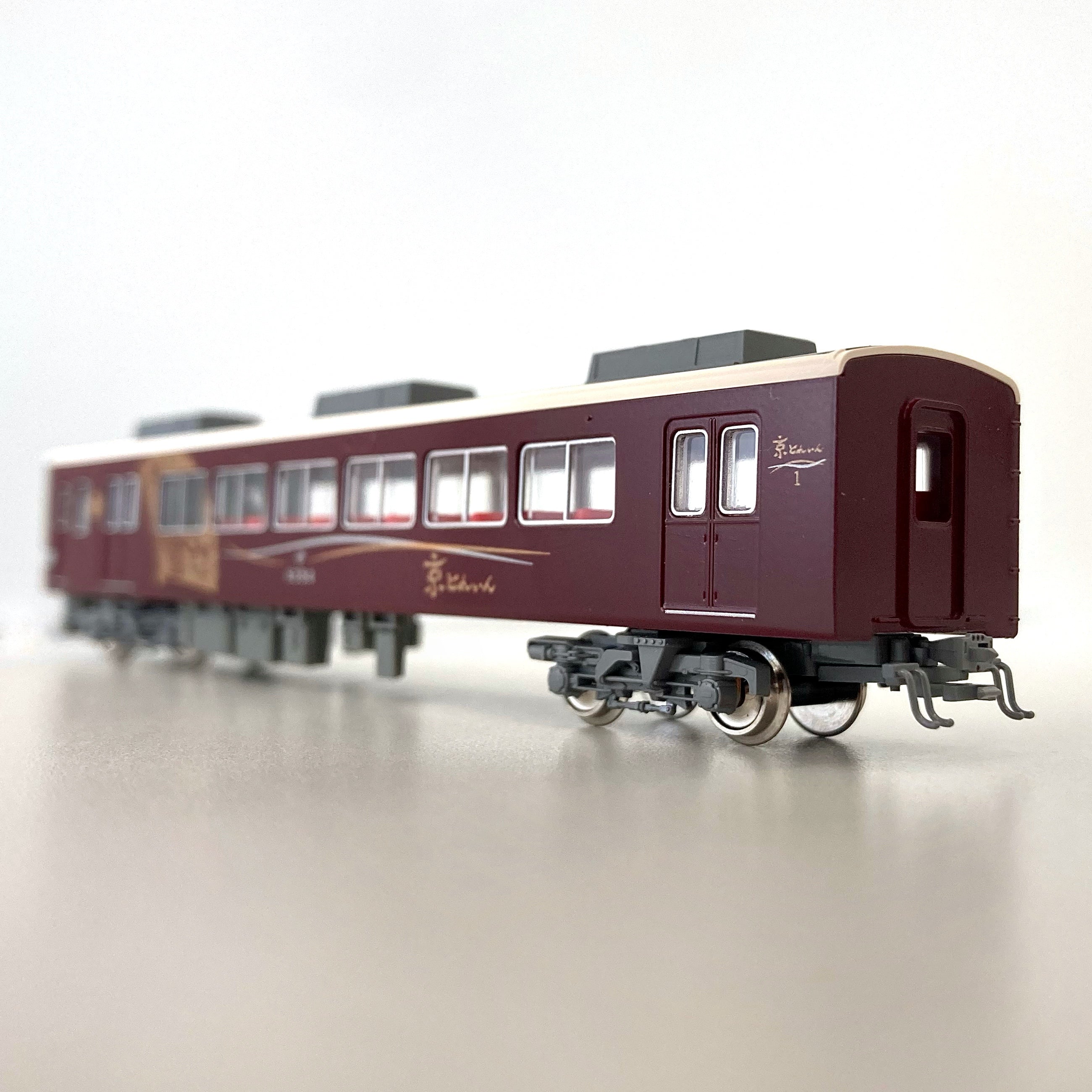 さらば京とれいん6300系(大阪方先頭車)Nゲージディスプレイモデル