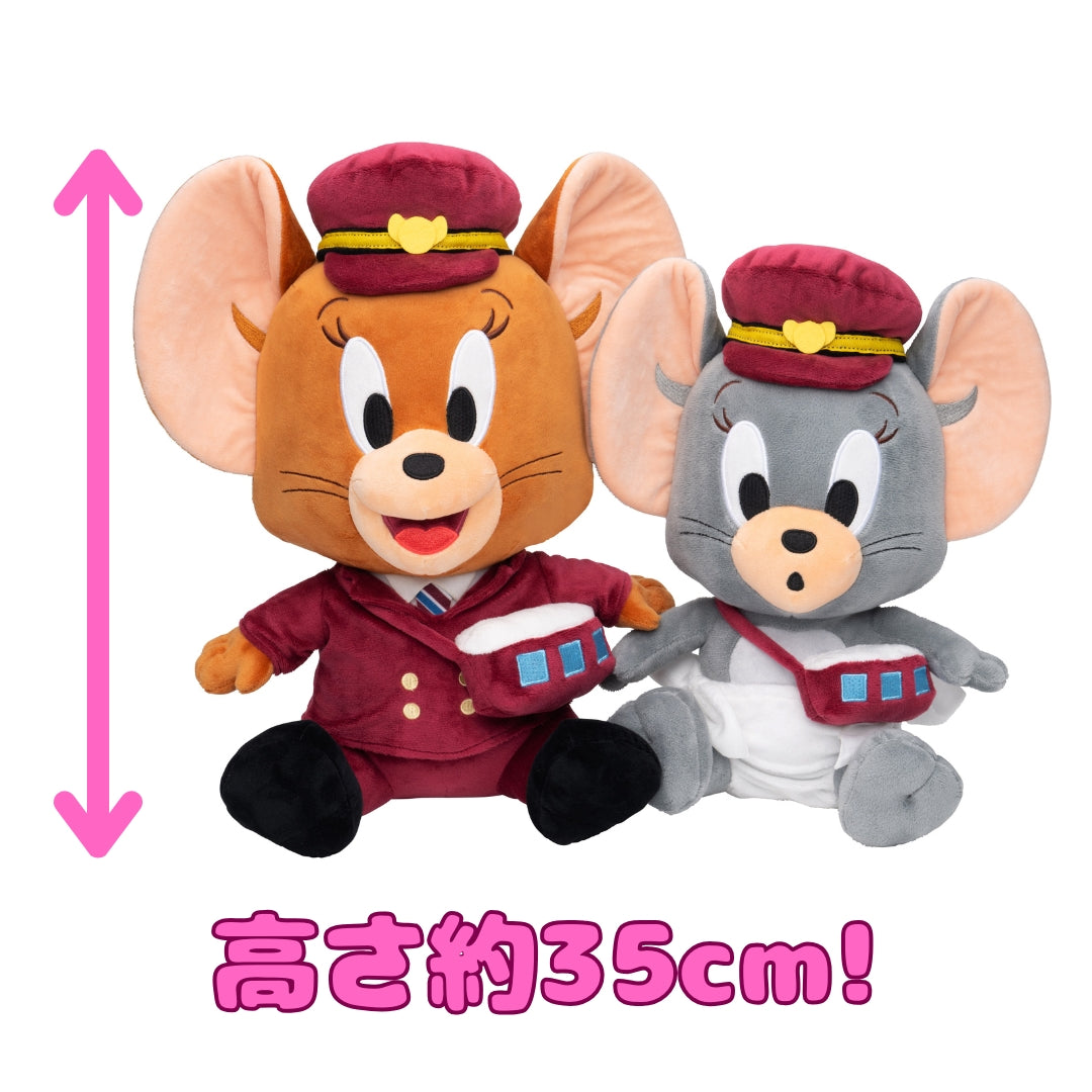 【キャンセル分再販売】【特典1枚つき】トムとジェリー×阪急電車 添乗ぬいぐるみ(ジェリーとタフィー)