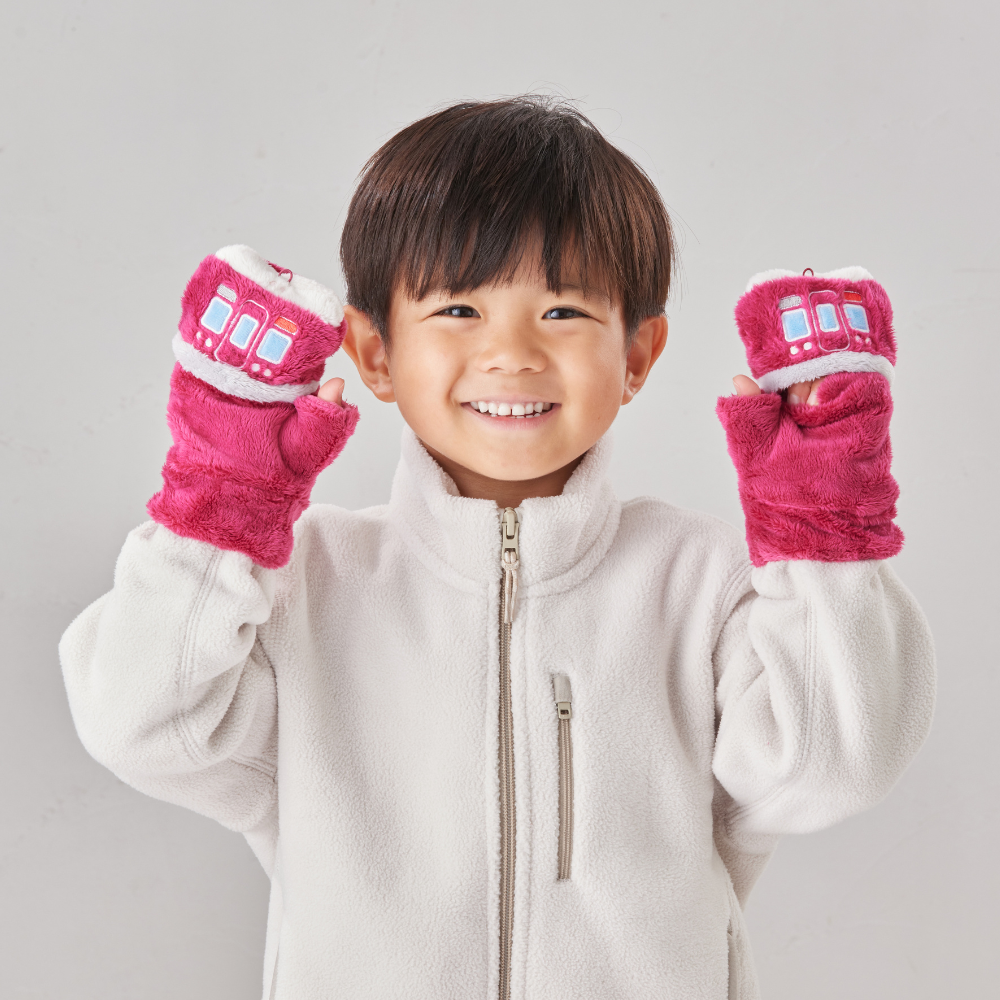 ALD1 リオ　サノクトレカ　mnet plus merch 手袋　ハート　公式 阪急電車 キッズミトンてぶくろ 子ども用 ジュニア用