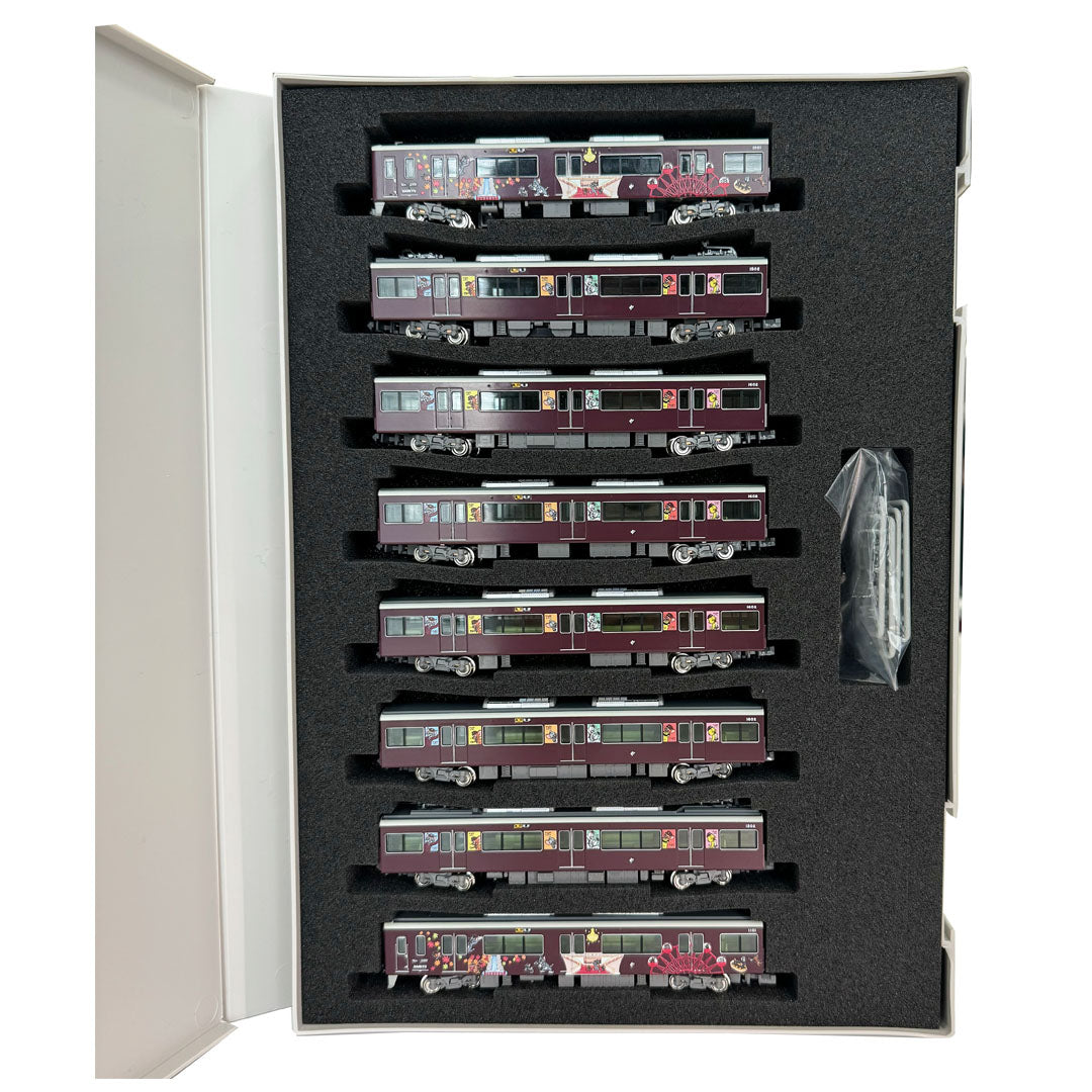【キャンセル分再販売】【特典つき】鉄道模型阪急1000系(宝塚線・トムとジェリー号)8両編成セット(動力付き)
