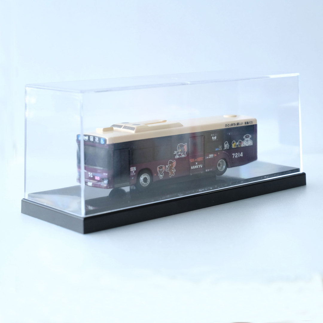 【再販売】「トムとジェリー×阪急電車」コラボラッピングバス1/80ディスプレイモデル 7214号車(千里)