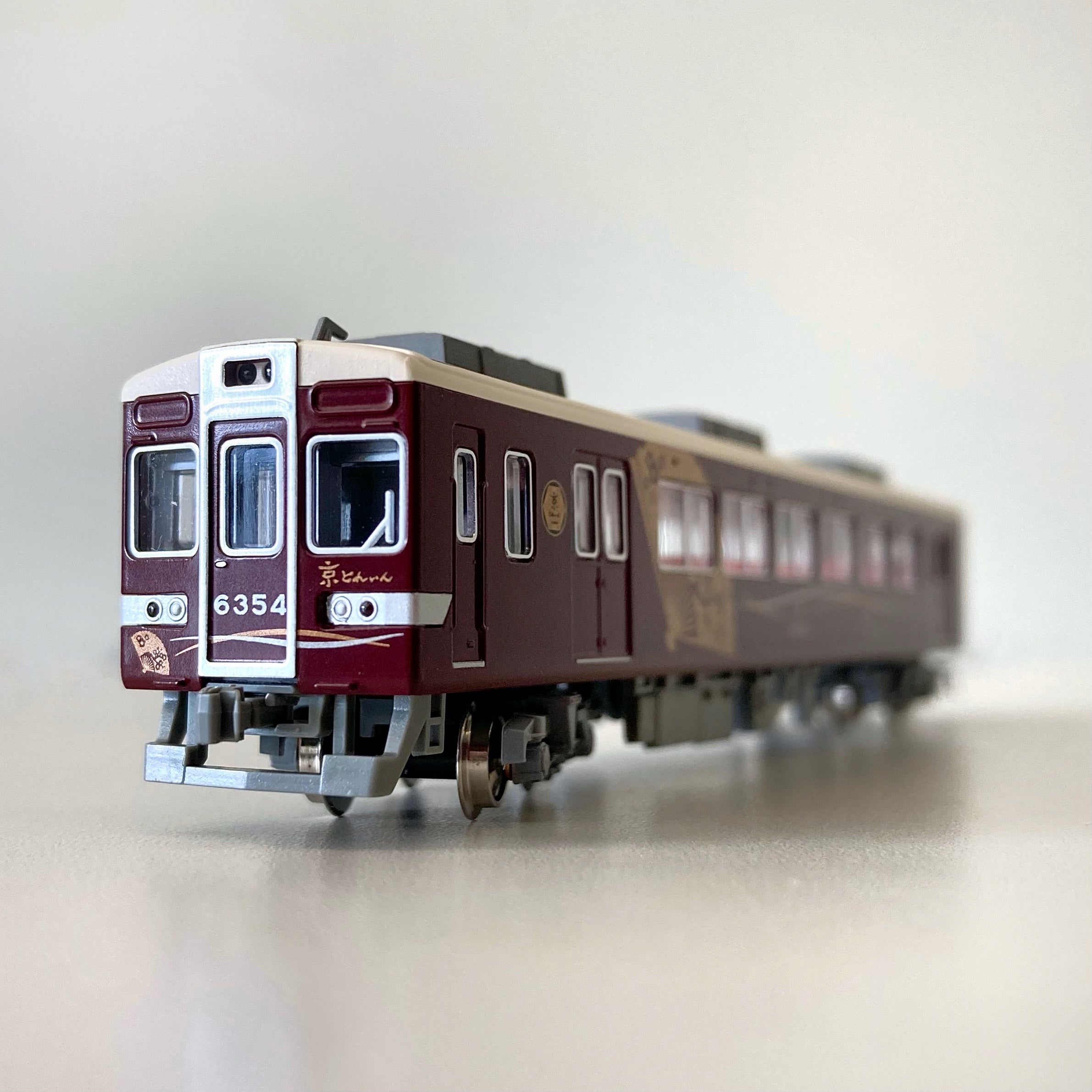 さらば京とれいん6300系(大阪方先頭車)Nゲージディスプレイモデル