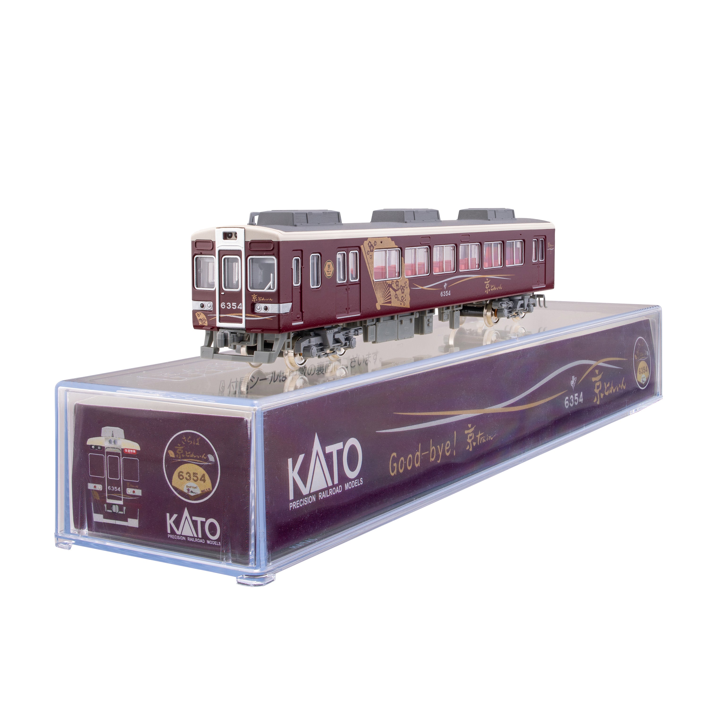 さらば京とれいん6300系(大阪方先頭車)Nゲージディスプレイモデル