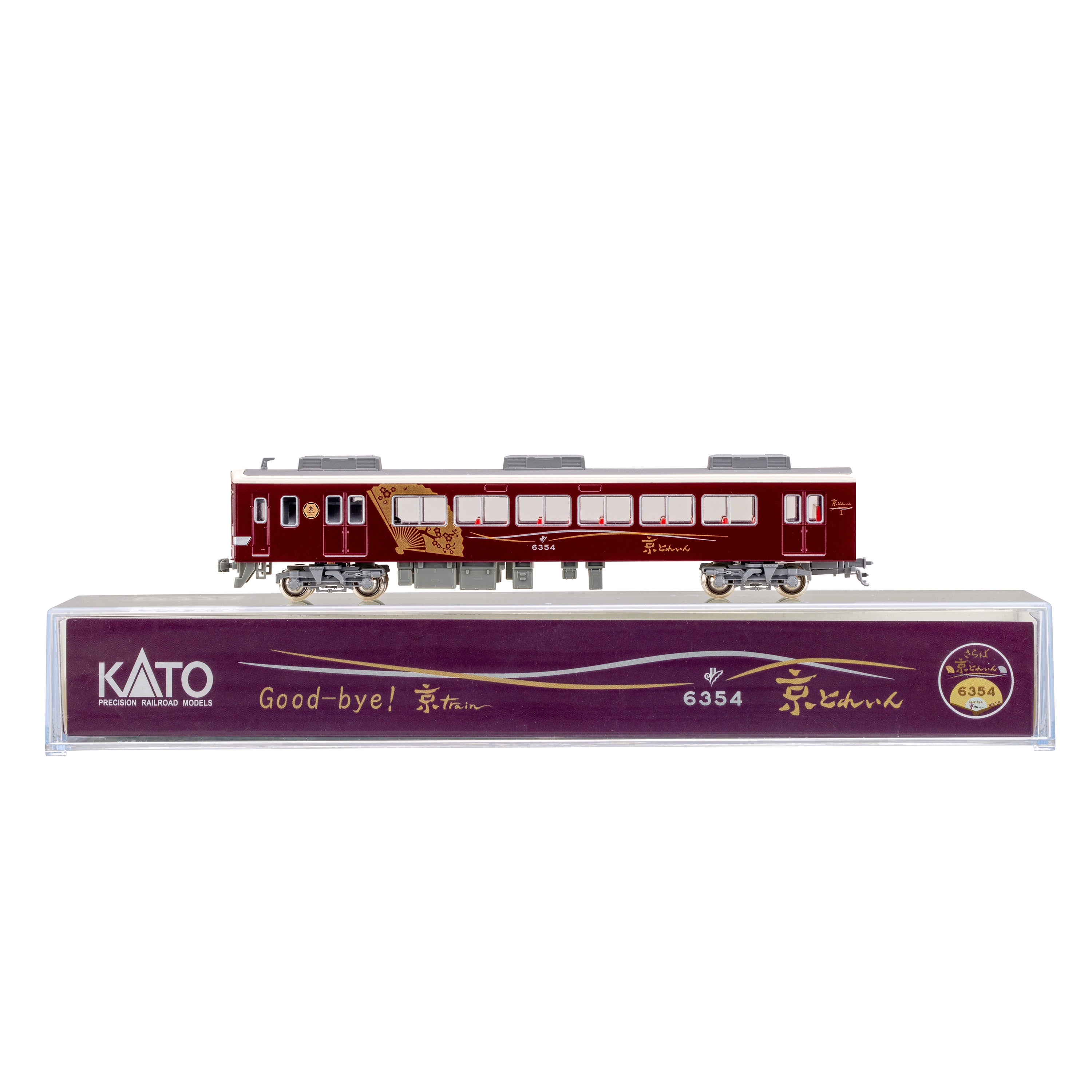 さらば京とれいん6300系(大阪方先頭車)Nゲージディスプレイモデル