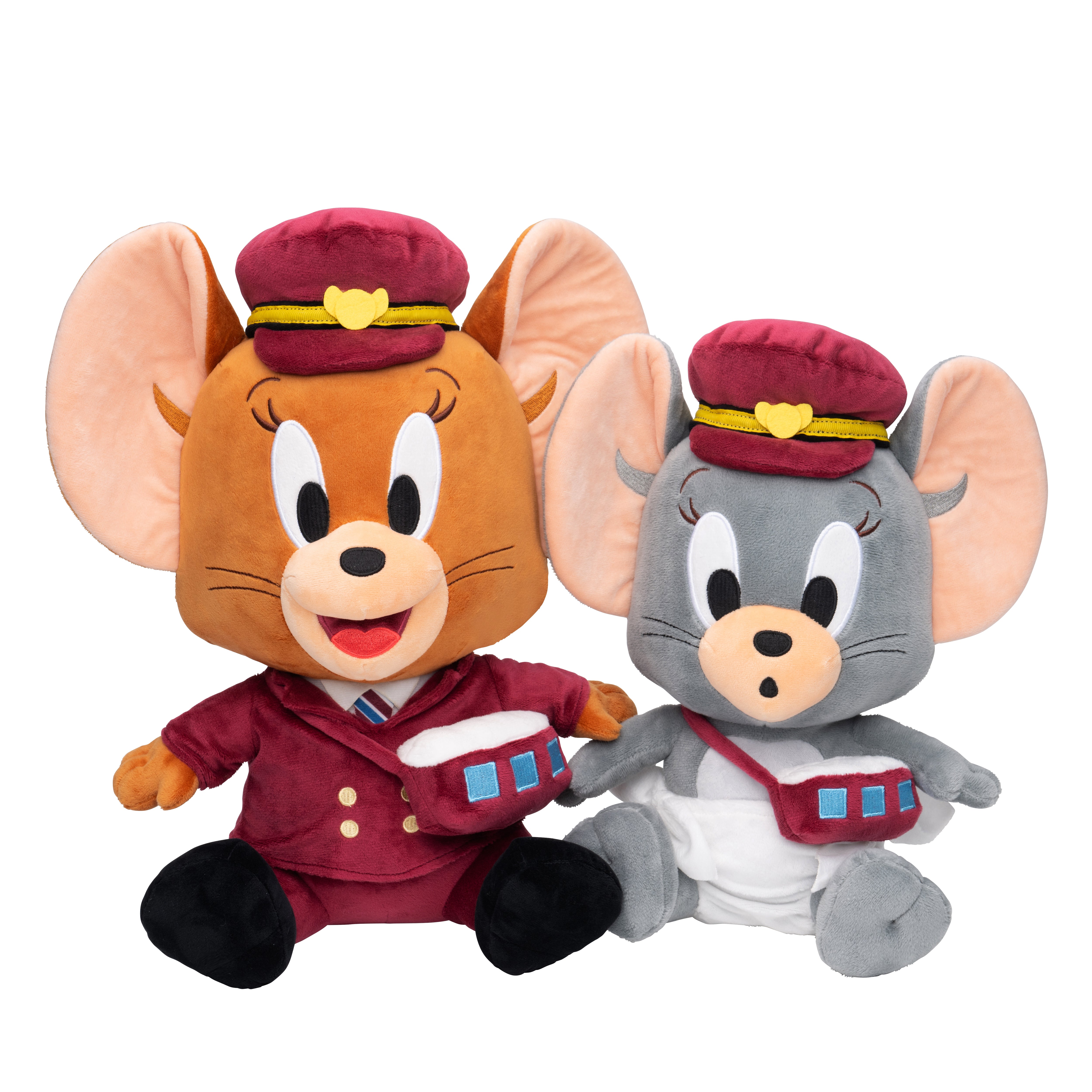 【キャンセル分再販売】【特典1枚つき】トムとジェリー×阪急電車 添乗ぬいぐるみ(ジェリーとタフィー)