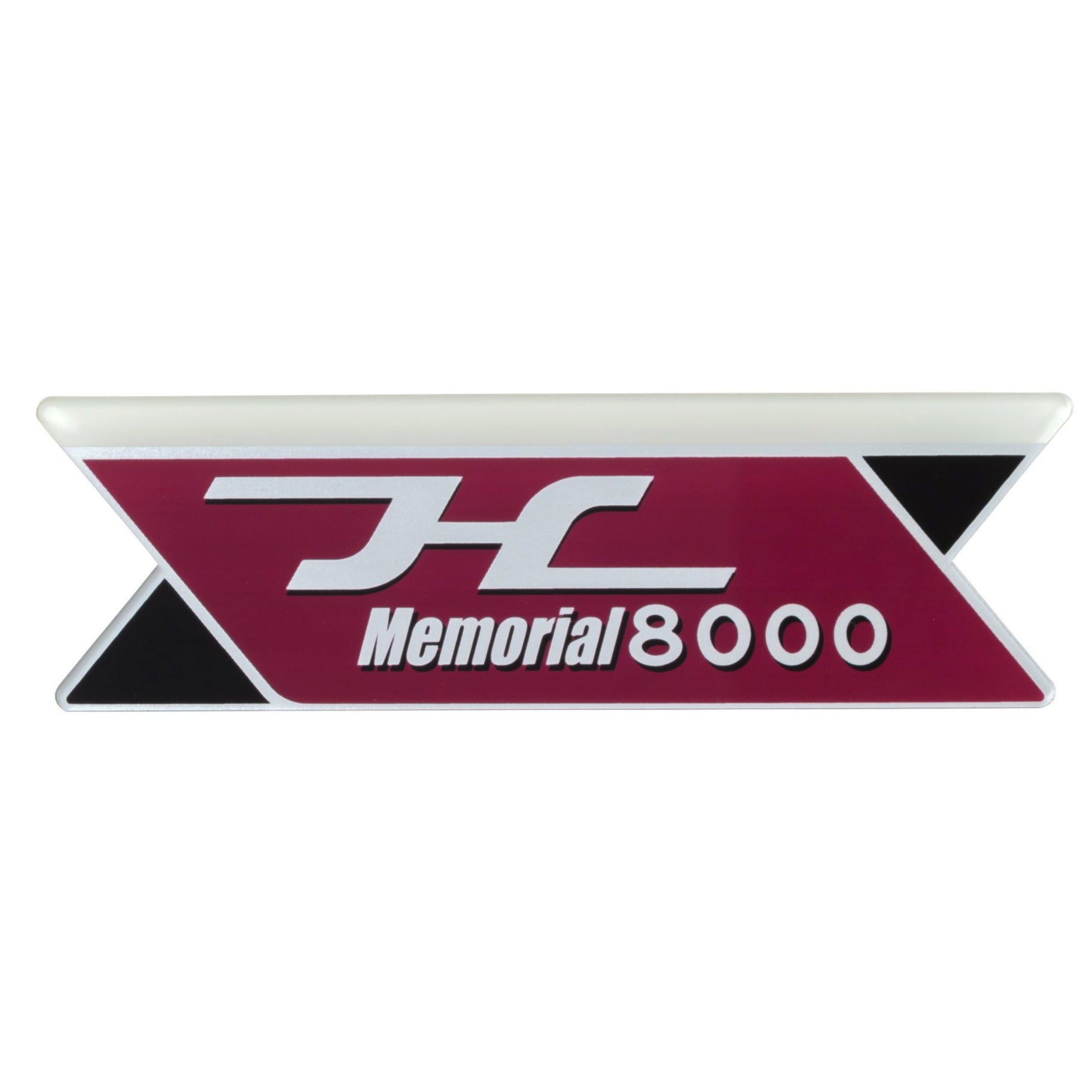 Memorial8000車内掲出プレート