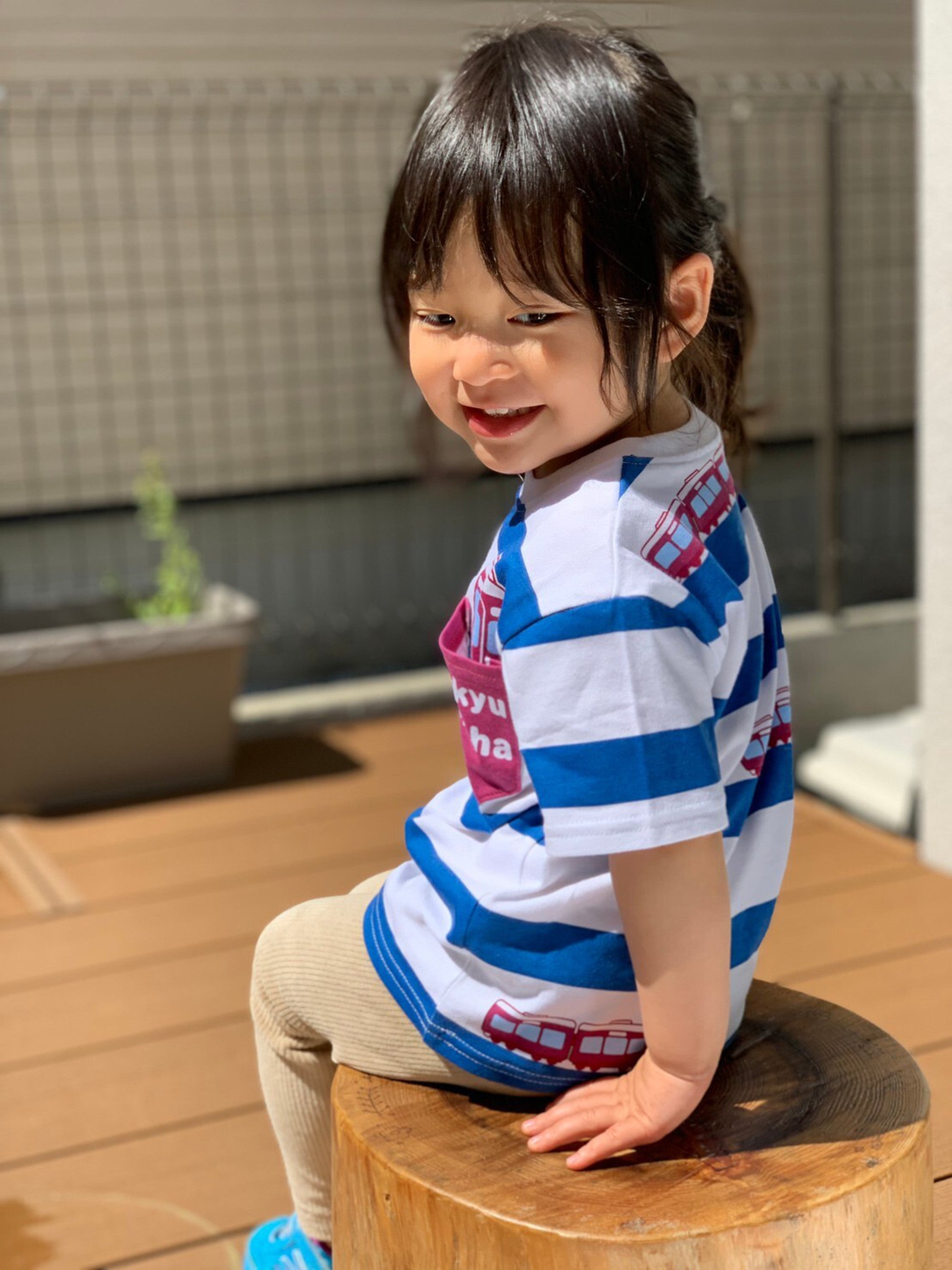 キッズTシャツ(ボーダー)