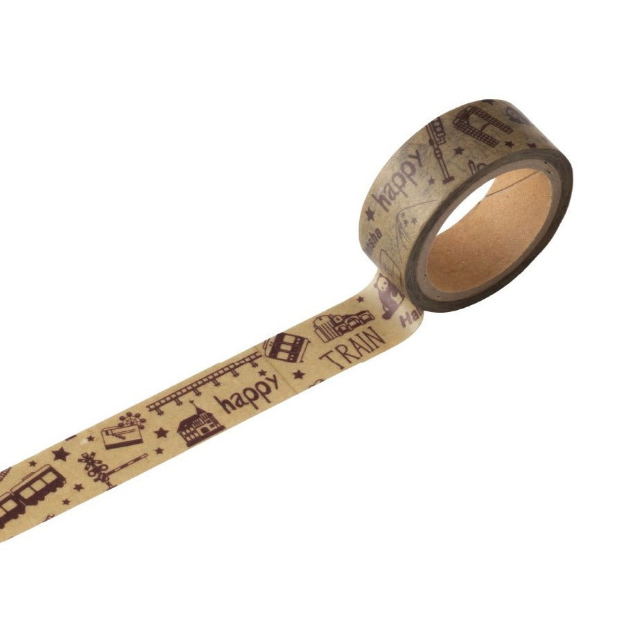 マスキングテープ(Happy Train/クラフト)
