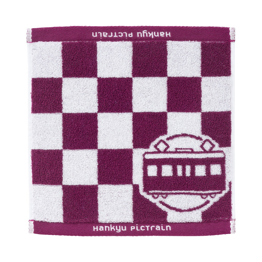 HPT タオルハンカチ（ブロックチェック）