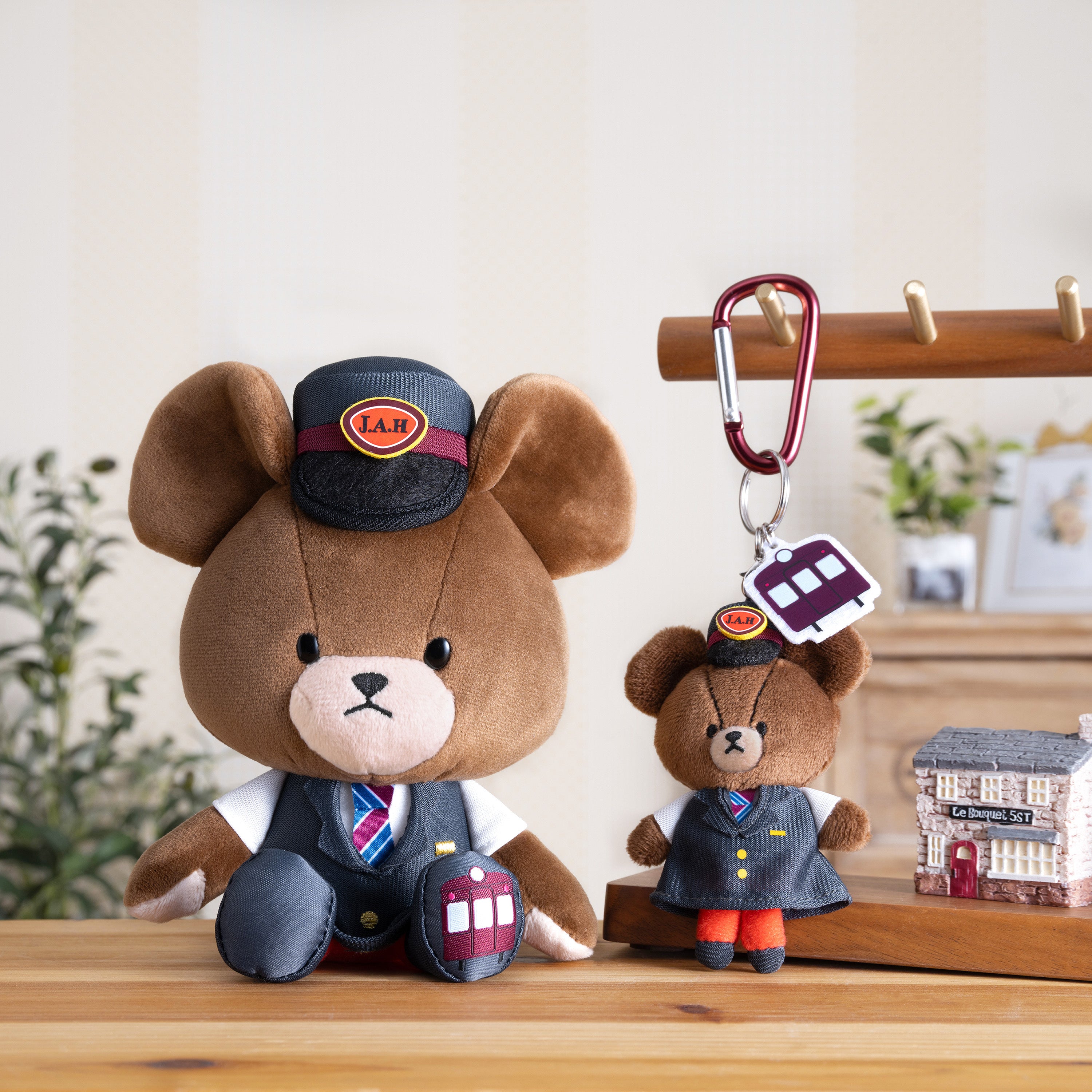 Jackie＆Hankyu カラビナ付きマスコット