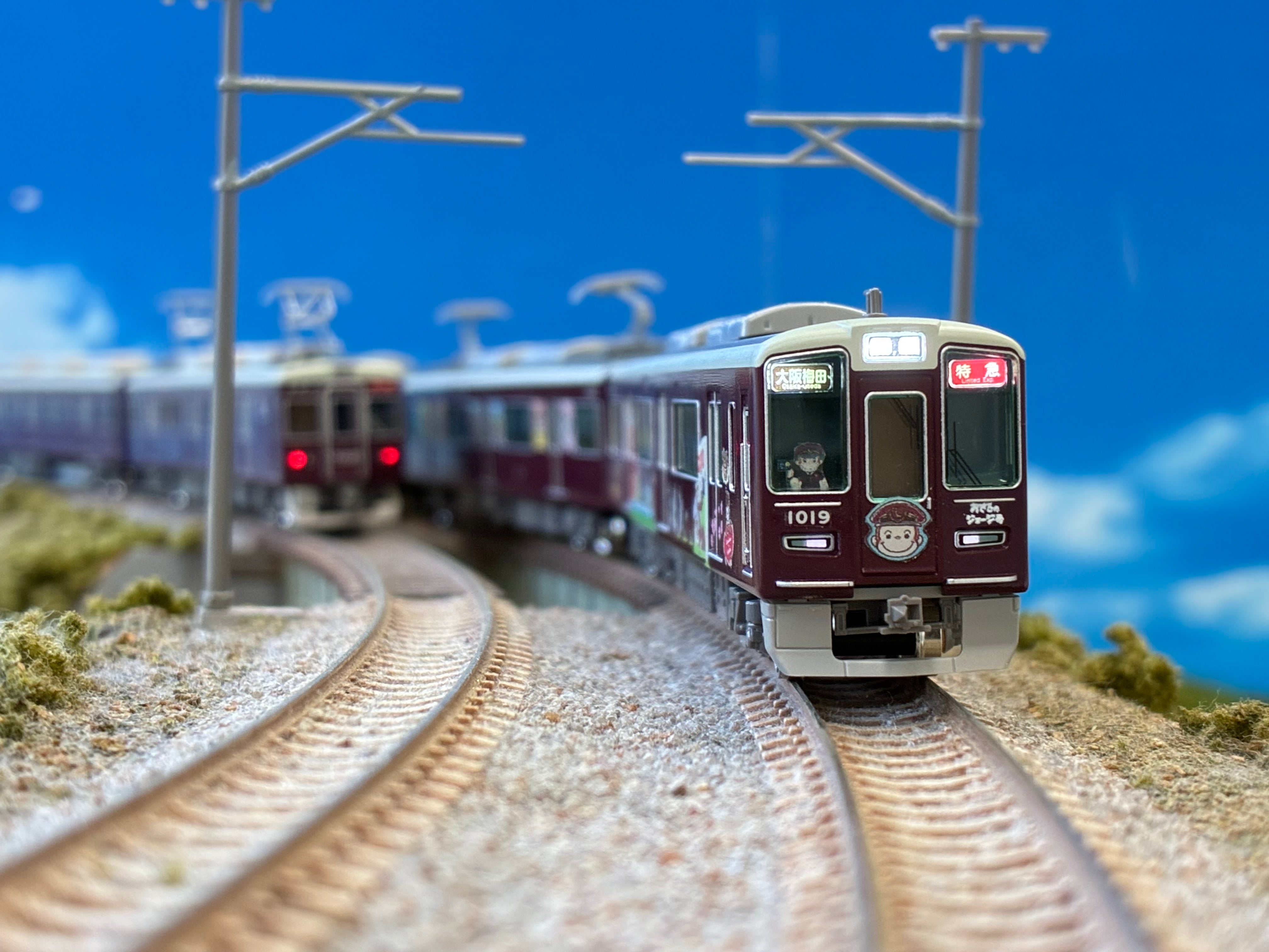 さ*ん様 30978 阪急1000系(1000編成・　神戸線) 8両編成セット( 受注生産】【特典つき】鉄道模型阪急1000系（神戸線・おさるのジョージ