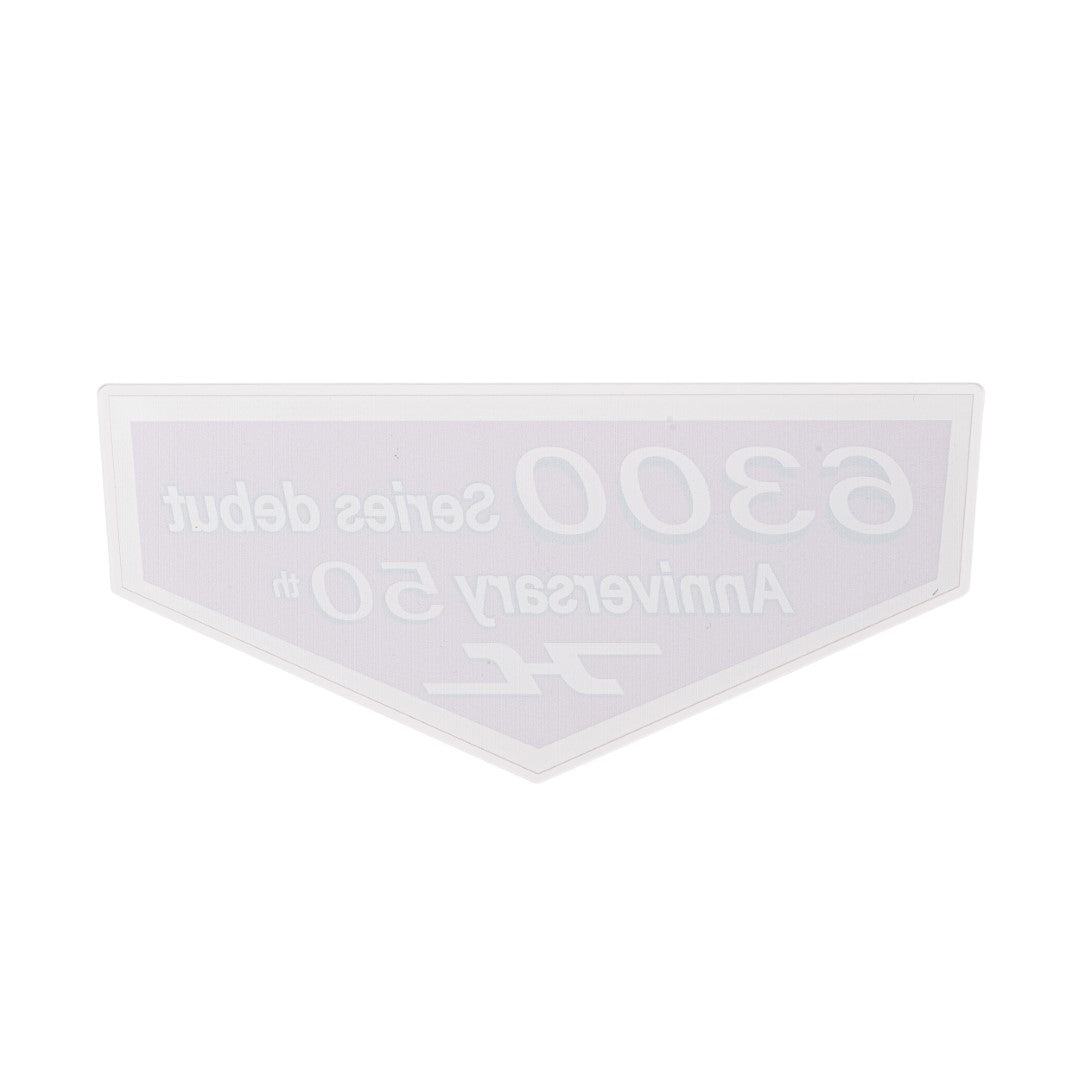 6300系シリーズ誕生50周年記念車内掲出プレート(レプリカ)