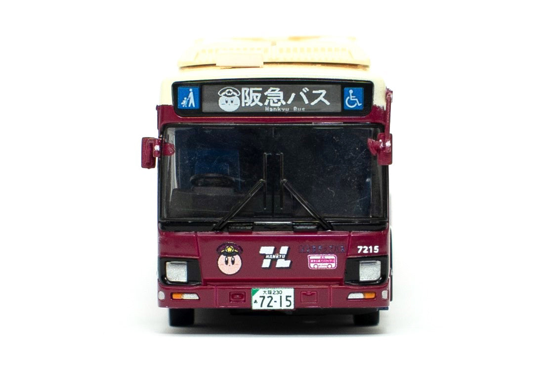 【受注生産】ザ・バスコレクション80 阪急バス 7215号車（吹田）「星のカービィ×阪急電車」ラッピング