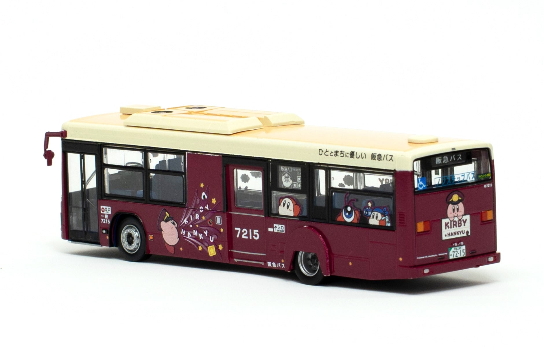 【受注生産】ザ・バスコレクション80 阪急バス 7215号車（吹田）「星のカービィ×阪急電車」ラッピング