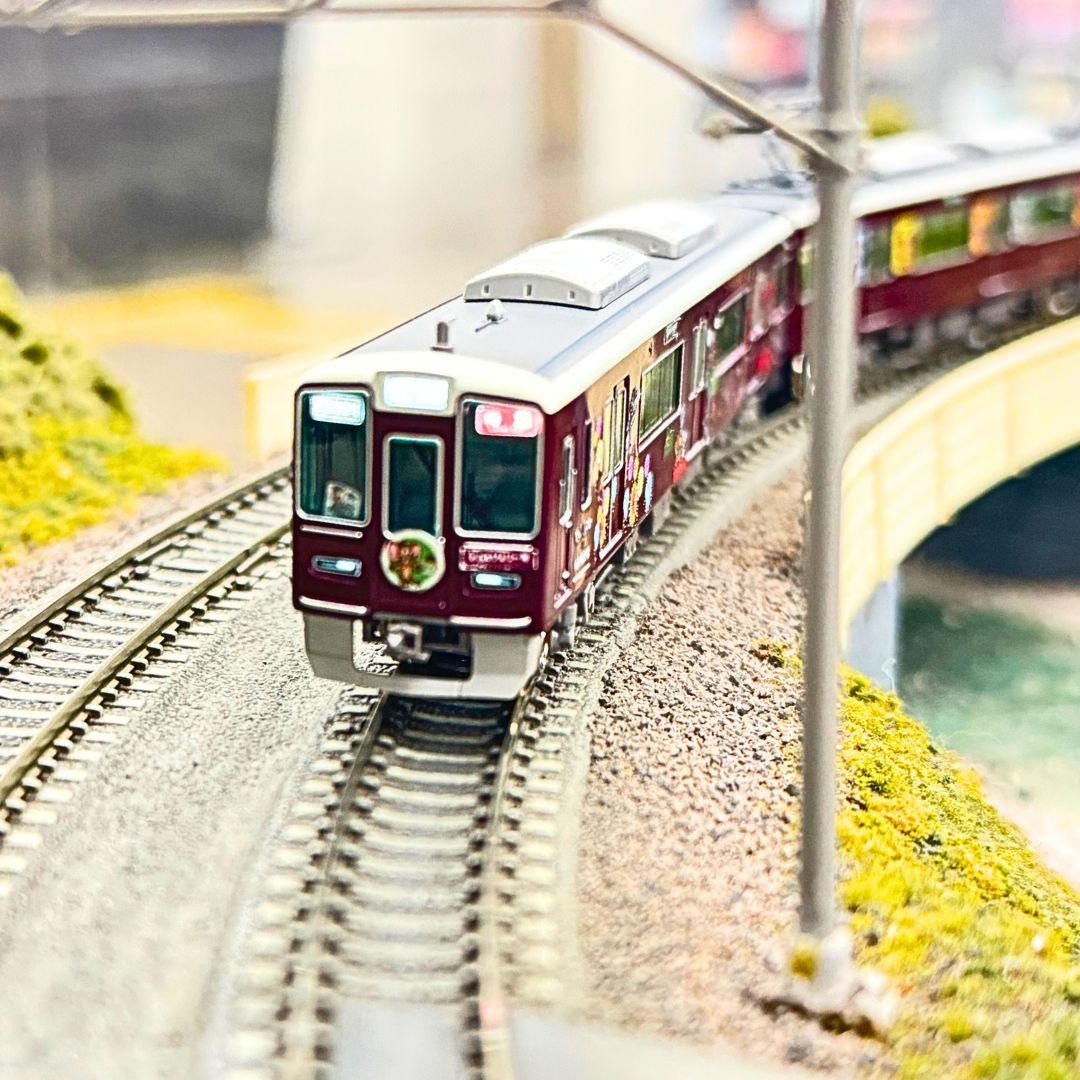 【キャンセル分再販売】【特典つき】鉄道模型阪急1300系（京都線・トムとジェリー号)8両編成セット（動力付き）