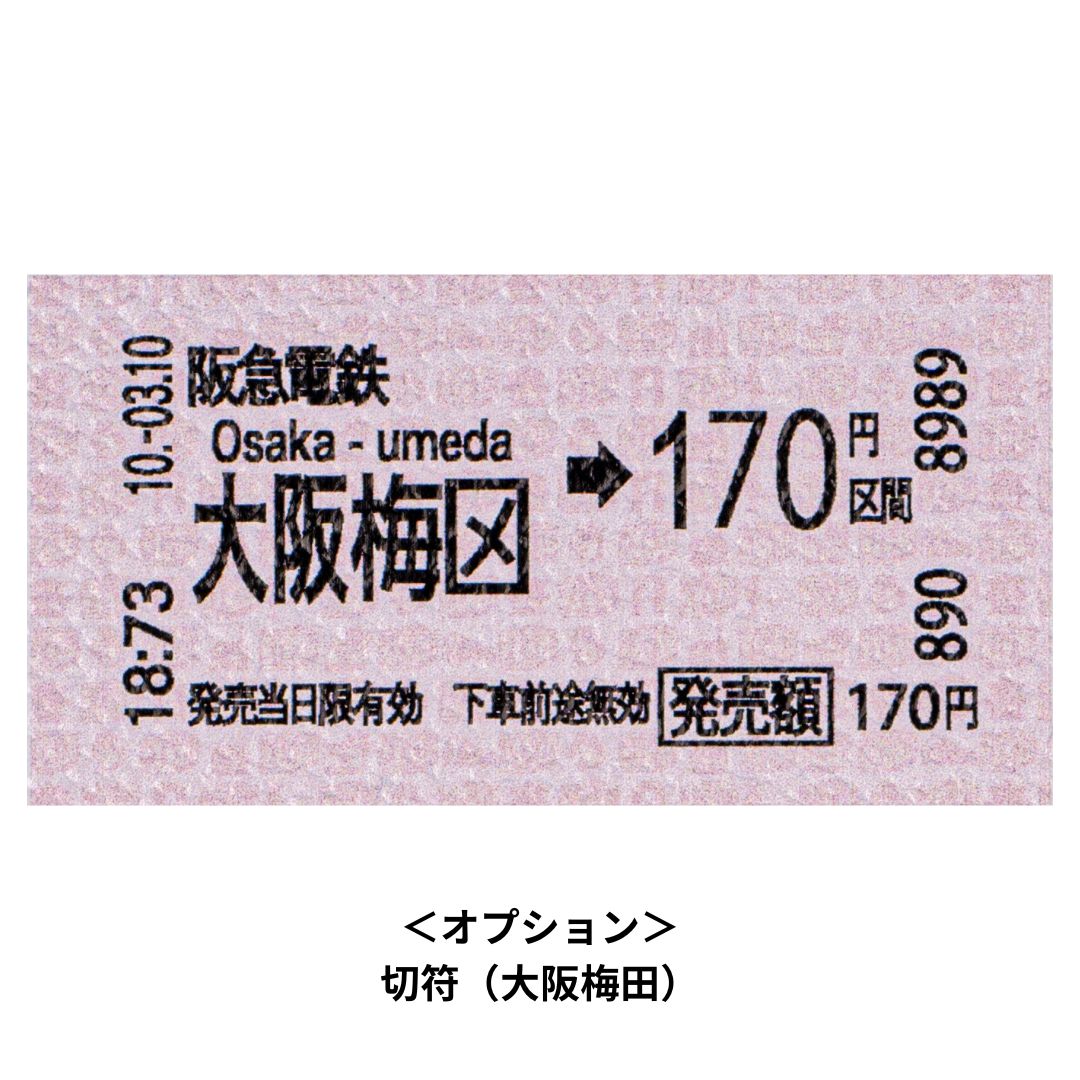 【受注生産】オリジナルチャーム（切符・駅名看板）