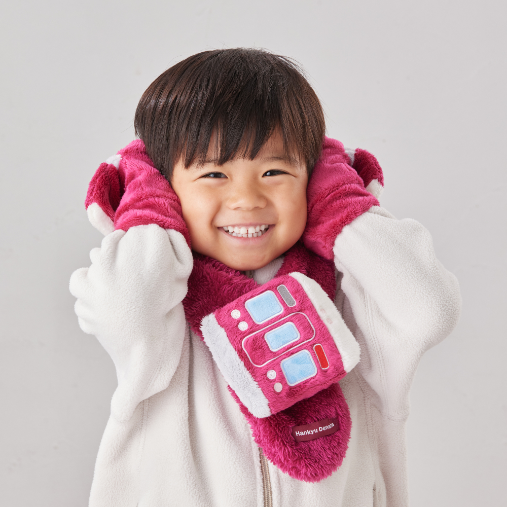 キッズぬいぐるみマフラー