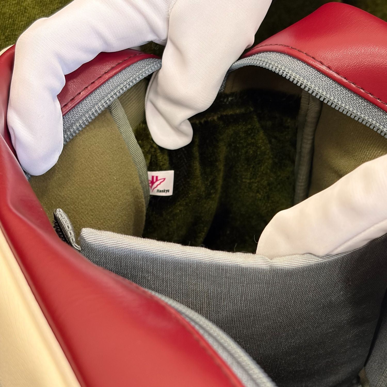 阪急電車アップサイクルカメラバッグ