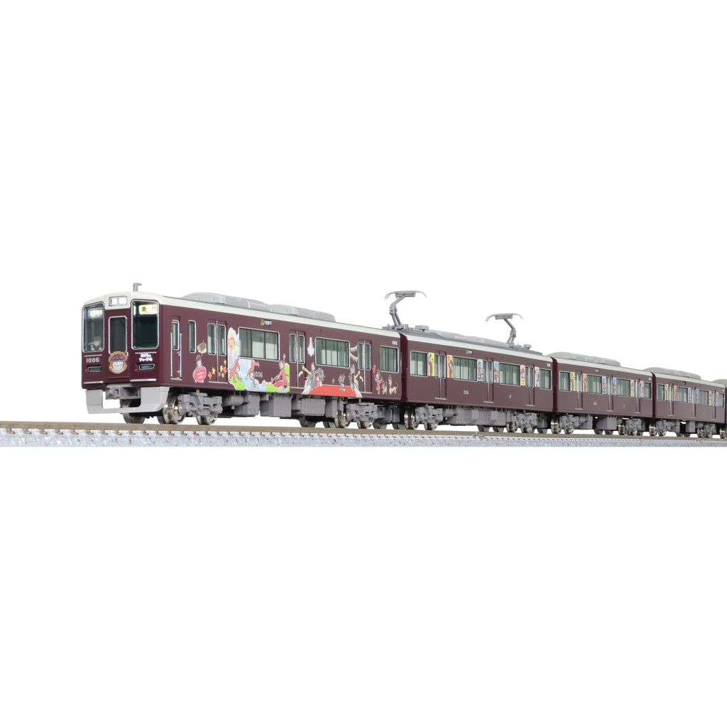 【受注生産】【特典つき】鉄道模型阪急1000系（宝塚線・おさるのジョージ号）8両編成セット（動力付き）