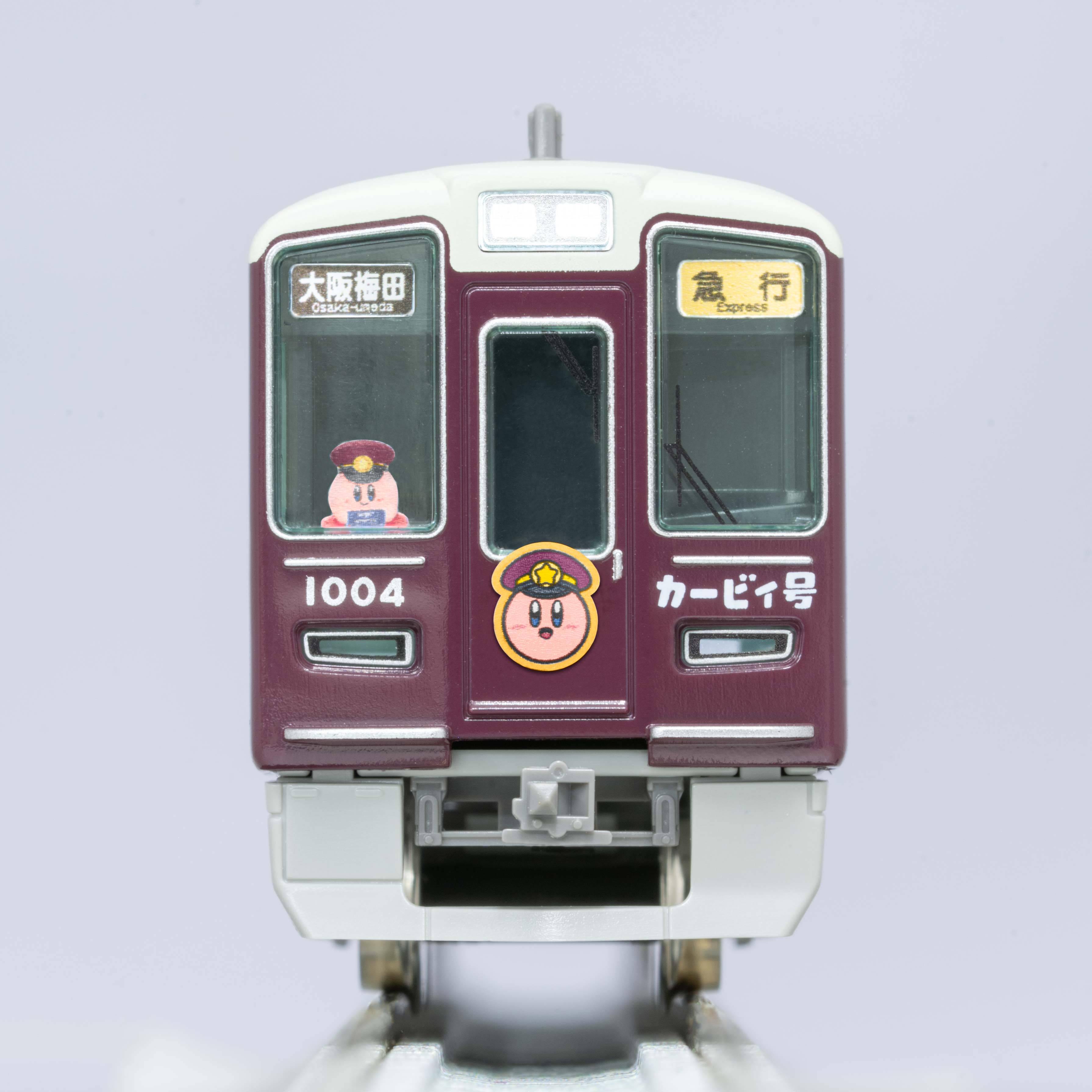 【受注生産】【特典つき】鉄道模型阪急1000系（カービィ号・宝塚線)8両編成セット（動力付き）