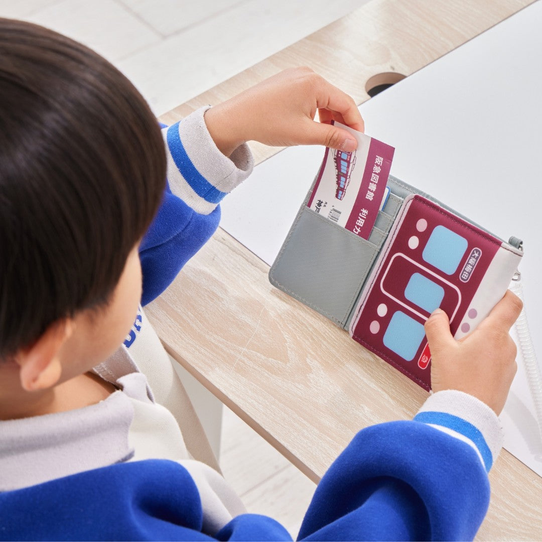 キッズ三つ折り財布