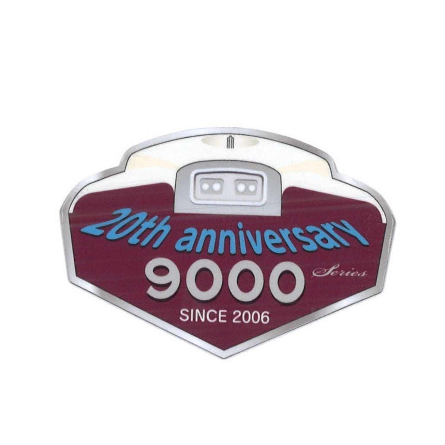 9000系神戸線デビュー20周年記念ヘッドマーク ミニチュアマグネット