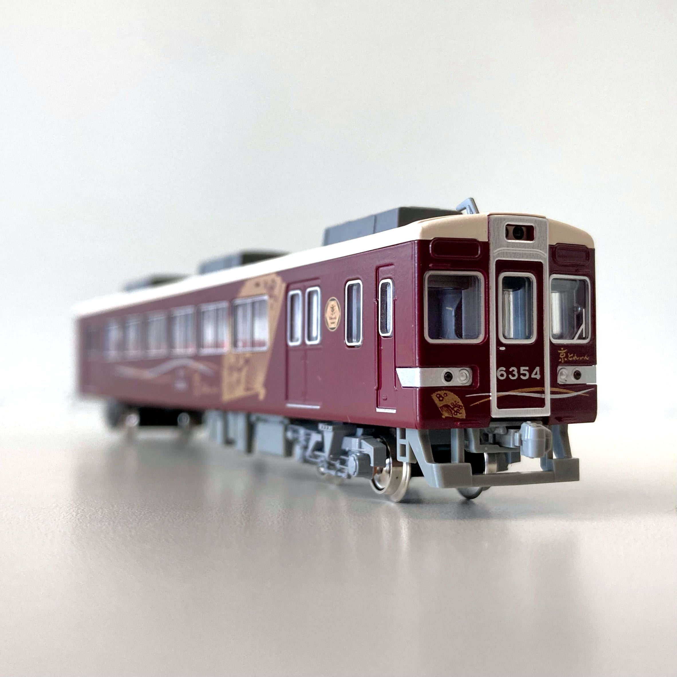 さらば京とれいん6300系（大阪方先頭車）Ｎゲージディスプレイモデル