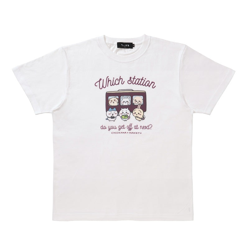 【ちいかわ×阪急電車】阪急電車なTシャツ(電車側面)