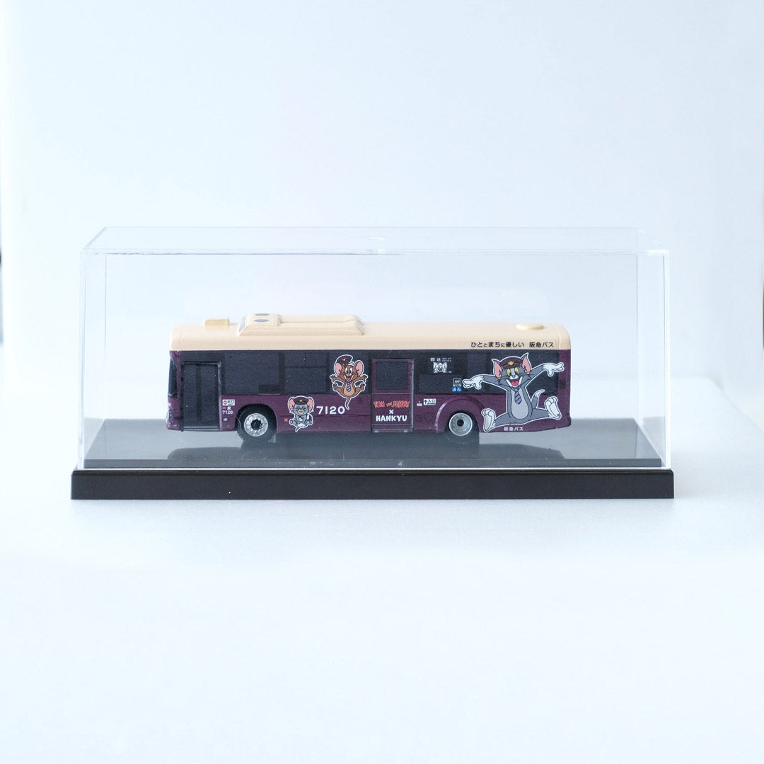 【先着順販売】「トムとジェリー×阪急電車」コラボラッピングバス1/80ディスプレイモデル 7120号車（伊丹）再販売