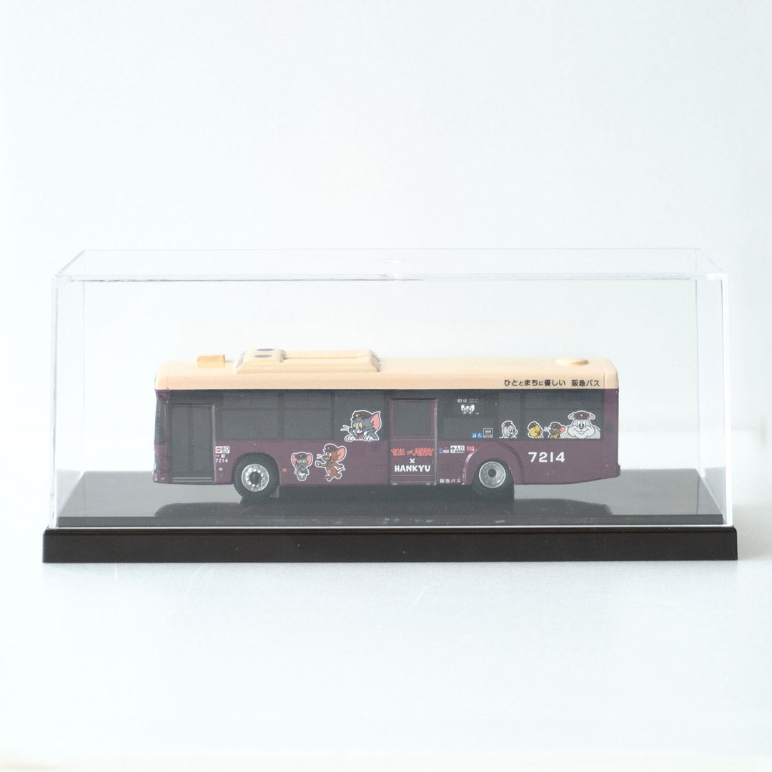 【先着順販売】「トムとジェリー×阪急電車」コラボラッピングバス1/80ディスプレイモデル 7214号車（千里）再販売