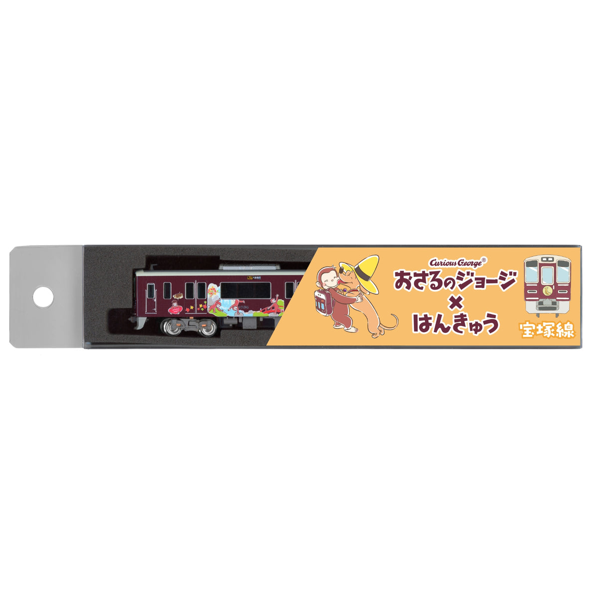 【受注生産】ディスプレイモデル阪急1000系（宝塚線・おさるのジョージ号）大阪方先頭1両