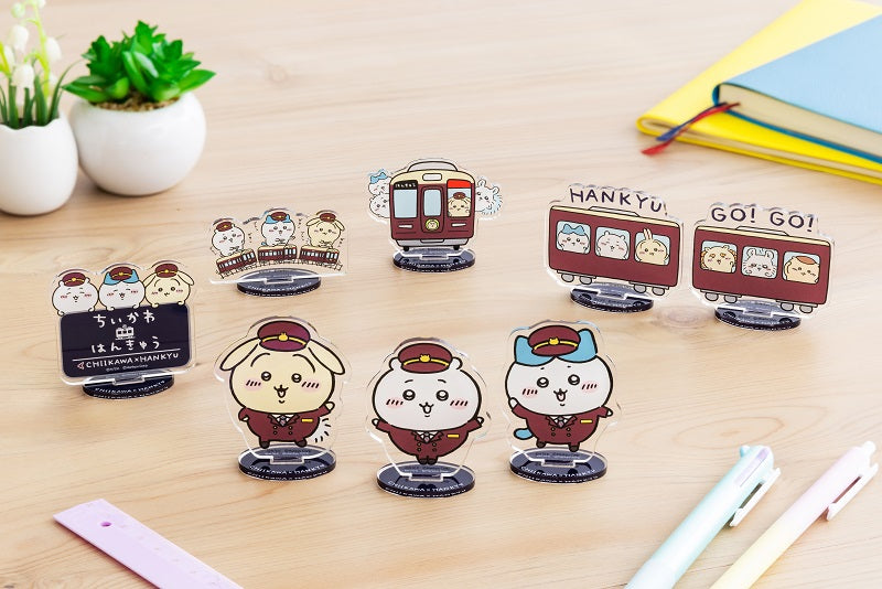 【ちいかわ×阪急電車】阪急電車なトレーディングアクリルスタンド　BOX(1箱・8点入り)