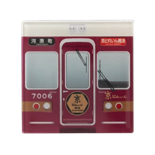京とれいん雅洛アクリルマグネットクリップ