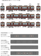 鉄道コレクション阪急8000系初期車②リニューアル3両セット